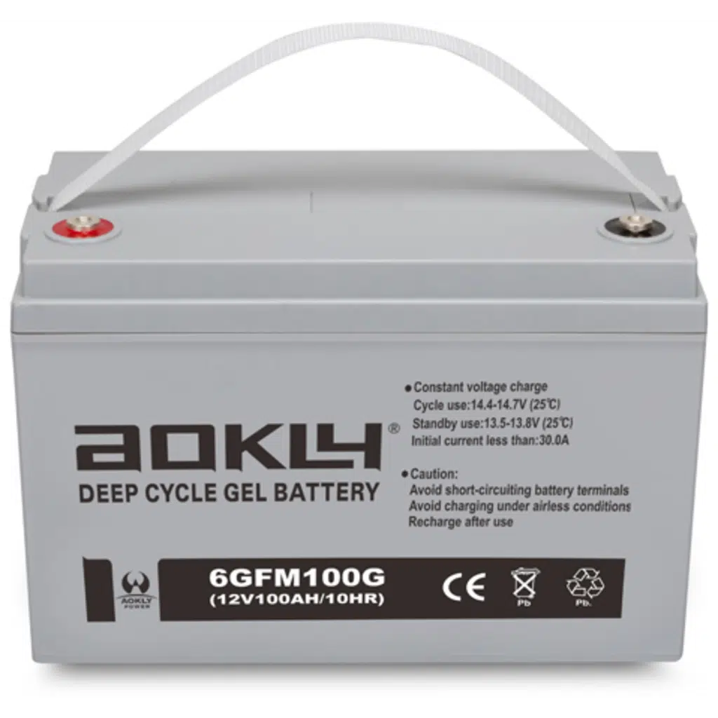 Aokly Gel Battery VRLA 6GFM100G